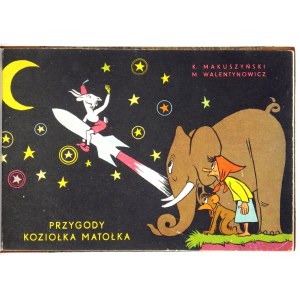 MAKUSZYŃSKI Kornel, WALENTYNOWICZ Marian - Przygody Koziołka Matołka. Kraków 1969. Wydawnictwo Literackie. 8 podł.,.