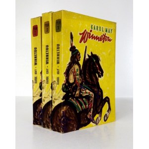 MAY Karol - Winnetou. T. 1-3. 1956. Ilustrował Stanisław Rozwadowski.