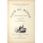 VERNE Jules - Le Tour du Monde en Quatre-Vingts Jours.... Dessins par MM. de Neuville et L. Benett. Paris [1885]...