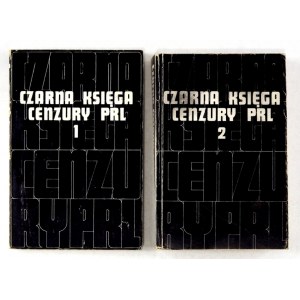 STRZYŻEWSKI Tomasz - The black book of censorship of the Polish People's Republic. [Vol.] 1-2. London 1977-1978