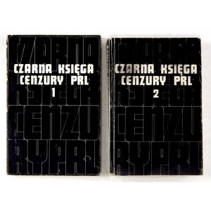 STRZYŻEWSKI Tomasz - Čierna kniha cenzúry Poľskej ľudovej republiky. [T.] 1-2. Londýn 1977-1978