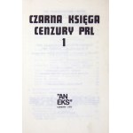 STRZYŻEWSKI Tomasz - The black book of censorship of the Polish People's Republic. [Vol.] 1-2. London 1977-1978