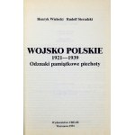 WIELECKI Henryk, SIERADZKI Rudolf - Wojsko Polskie 1921-1939. pěchotní pamětní odznaky. Varšava 1991. Nakladatelství CREAR.....