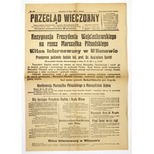 PRZEGLĄD Wieczorny. No 110: 15 V 1926.