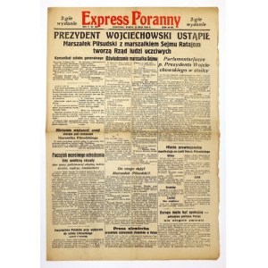 Ranní EXPRES. R. 5, č. 134 - 2. vydání: 15. května 1926.