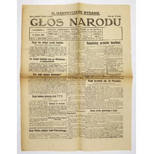 VOICE OF THE NATION. R. 33, No. 111 - III. Extraordinary edition: 16 May 1926.