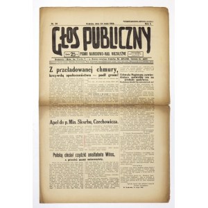 Hlas veřejnosti. R. 2, č. 20: 24. května 1926.