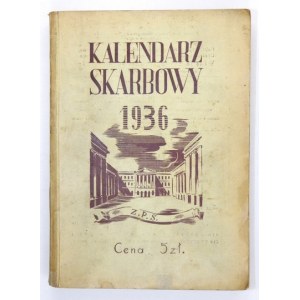 KALENDÁŘ státní pokladny na rok 1936.