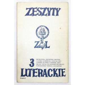 ZESZYTY Literackie. [R. 1], Nr. 3: Sommer 1983.