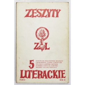 ZESZYTY Literackie. R. 2, no. 5: winter 1984.