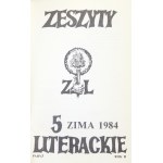 ZESZYTY Literackie. R. 2, nr 5: zima 1984.