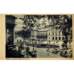 KRYNICA. Album mit Postkarten. Foto: St. Mucha. Kraków. [1930s]. [B. w.]. 16m podł., Seiten 15....