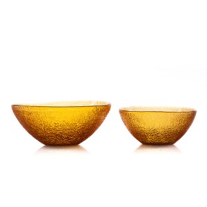 Two bowls from the Sahara series - designed by Eryka TRZEWIK-DROST (b. 1931)