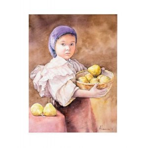 Andrew lewoniec, Girl with pears