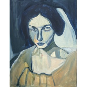 Dominik Smolik, Portrét židovskej ženy 1923, 2022