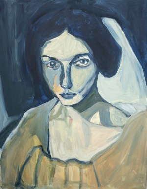 Dominik Smolik, Portrait of a Jewish woman 1923, 2022