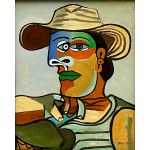 Zestaw 4 obrazów wg. Picasso, Bremen