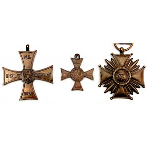 Set of 3 crosses