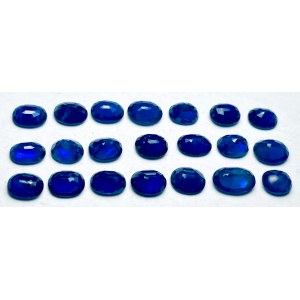 Natural sapphires 21 pieces