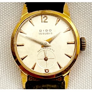 Goldene DIDO-Armbanduhr