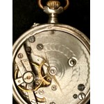 2 silver pocket watches