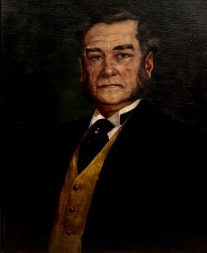 Kazimierz Pochwalski(1855-1940),Portret mężczyzny