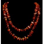 4 amber necklaces