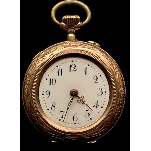 Gold pocket watch