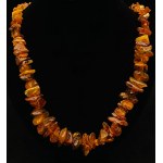 4 amber necklaces