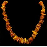 4 amber necklaces