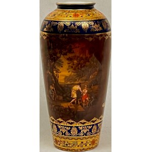 Vase mit einer Genreszene aus der griechischen Mythologie