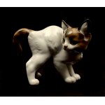 ROSENTHAL, Figur einer stehenden Katze