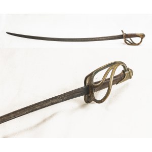 FRANCE 1st half of 19th century, French light cavalry saber M-1822, without scabbard
