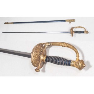 FRANCÚZSKO, 19. storočie, námornícky meč, model 1837