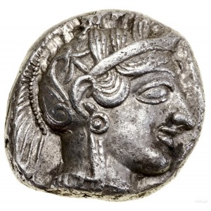 Tetradrachma (naśladownictwo monety ateńskiej), V-IV w....