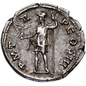 Denar, 119-122, Rzym; Aw: Głowa cesarza w wieńcu laurow...