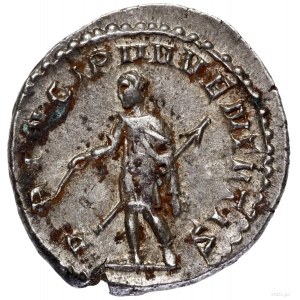 Antoninian, 250-251, Rzym; Aw: Popiersie cezara w koron...