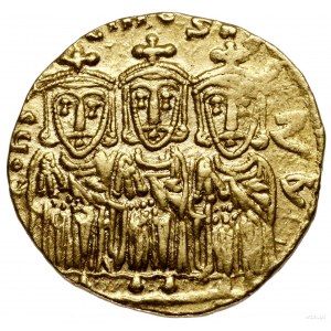 Solidus, 787-790, Konstantynopol; Aw: Popiersia Konstan...
