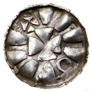 Denar jednostronny (?), ok. 985-1000, Magdeburg; Aw: Kr...