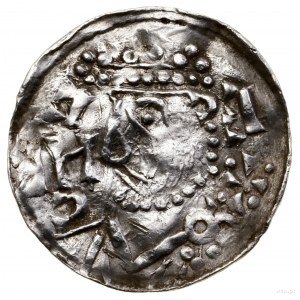 Denar, bez daty (1009-1024), Ratyzbona, mincerz Id; Aw:...