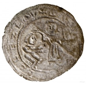 Brakteat absolucyjny, bez daty (1137-1138); Św. Wojciec...