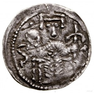 Denar, bez daty (1157-1166); Aw: Cesarz Fryderyk Barbar...