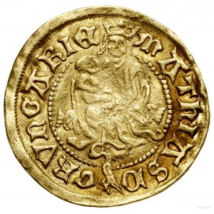 Goldgulden, bez daty (1476-1485), Nagybánya; Aw: Madonn...