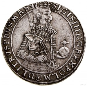 Talar, 1632, Bydgoszcz; Aw: Półpostać króla w prawo, w ...
