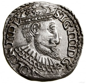 Trojak, 1600, Olkusz; w legendzie awersu POLON, popiers...
