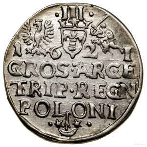 Trojak, 1621, Kraków; Iger K.21.1.a, Kop. 1226, Kopicki...