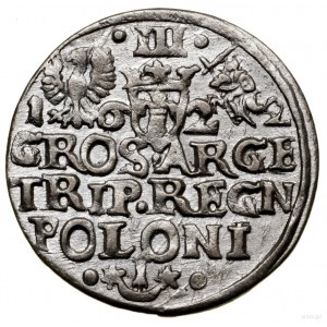 Trojak, 1622, Kraków; Iger K.22.1.a, Kop. 1227, Kopicki...
