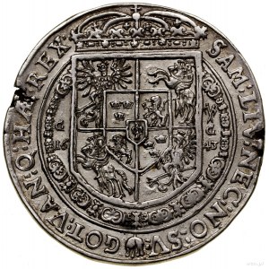 Talar, 1643, Bydgoszcz; Aw: Popiersie władcy w ozdobnej...