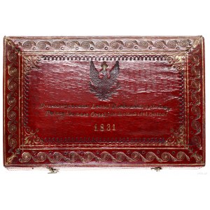 Pamiątkowe pudełko z Powstania Listopadowego z 1831, ok...