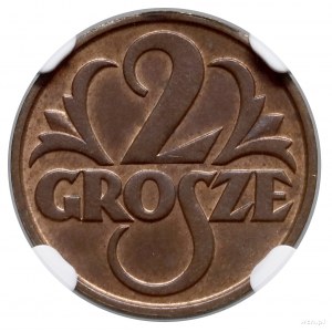 2 grosze, 1928, Warszawa; Kop. 2799, Parchimowicz 102d;...